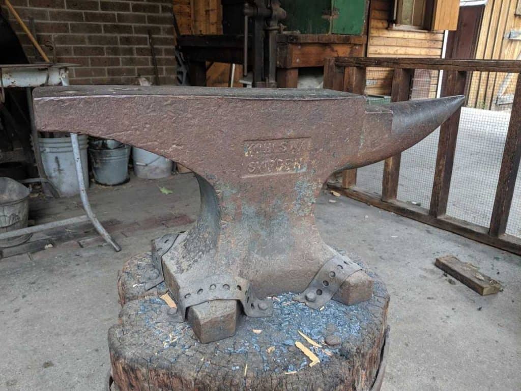 Antique Swedish Blacksmith Anvil